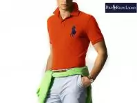 polo tee shirt mode trois caracteres nouveaux,polo tee shirt sleeve short hommes femmes deep orang bleu